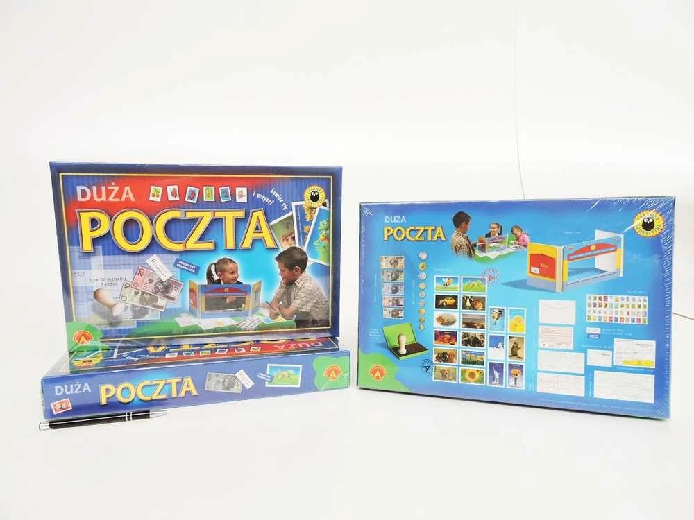 Alexander Poczta Duża - edukacinis rinkinys su langeliu, antspaudais ir pinigais ZA6081