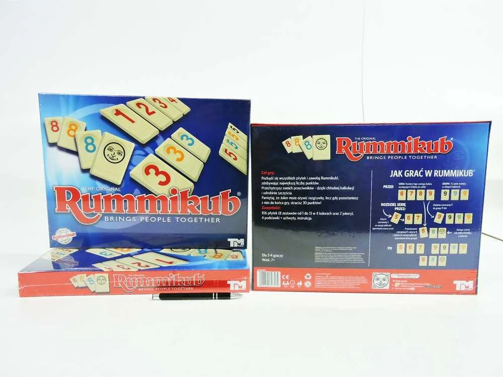 TM Toys Stalo žaidimas Rummikub šeimai