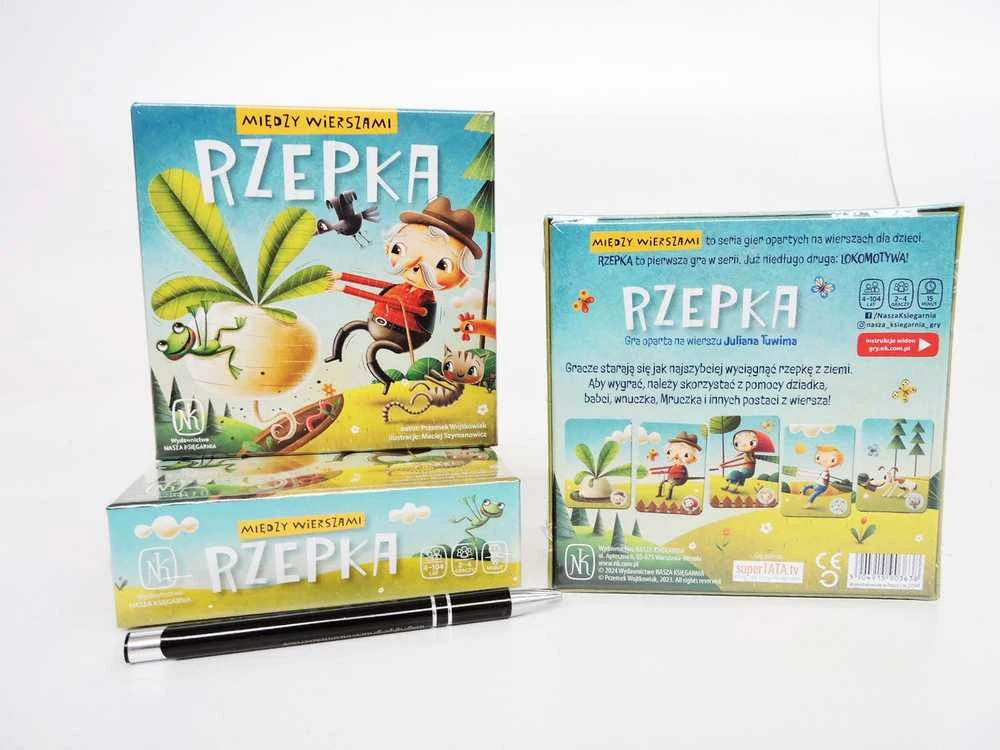 Nasza Ksiegarnia Mūsų knygyno žaidimas Rzepka 03638