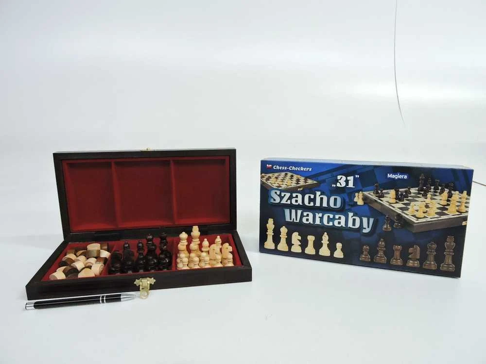 Magiera šachmatų šaškės 31"