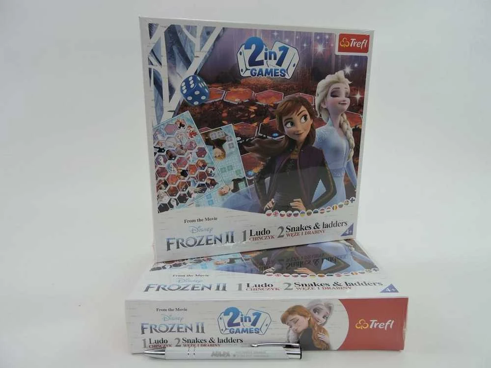 Trefl Stalo žaidimas "2 in 1 Frozen II"