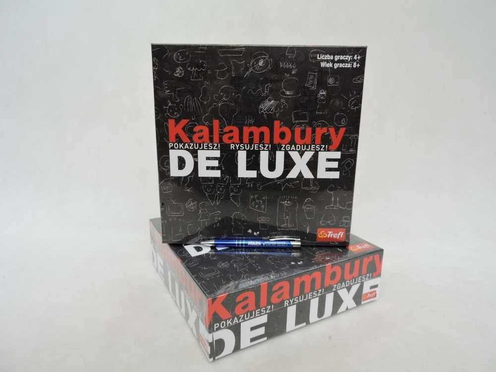 Trefl Kalambūrių žaidimas de Luxe šeimai ir draugams, skatina kūrybiškumą ir stebėjimą