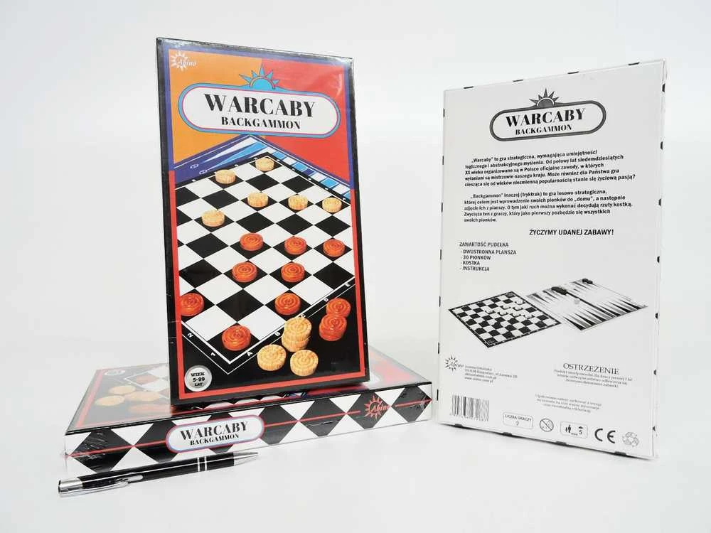„Abino Checkers Backgammon“ (2687)