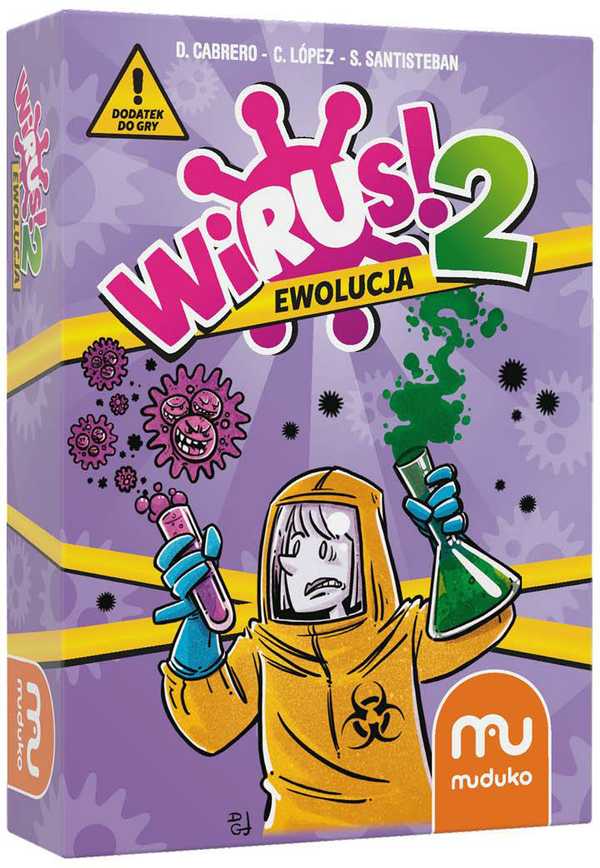 Stalo žaidimas Trefl Wirus 2, PL