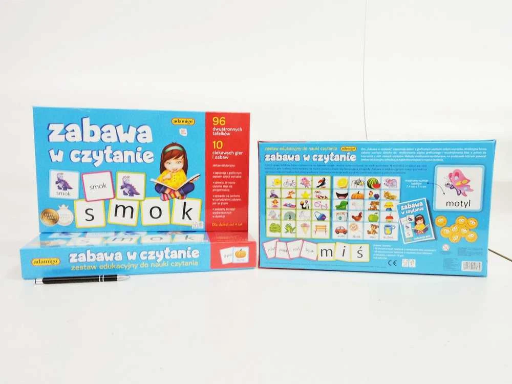 Adamigo edukacinis rinkinys Linksmas skaitymas – 6069