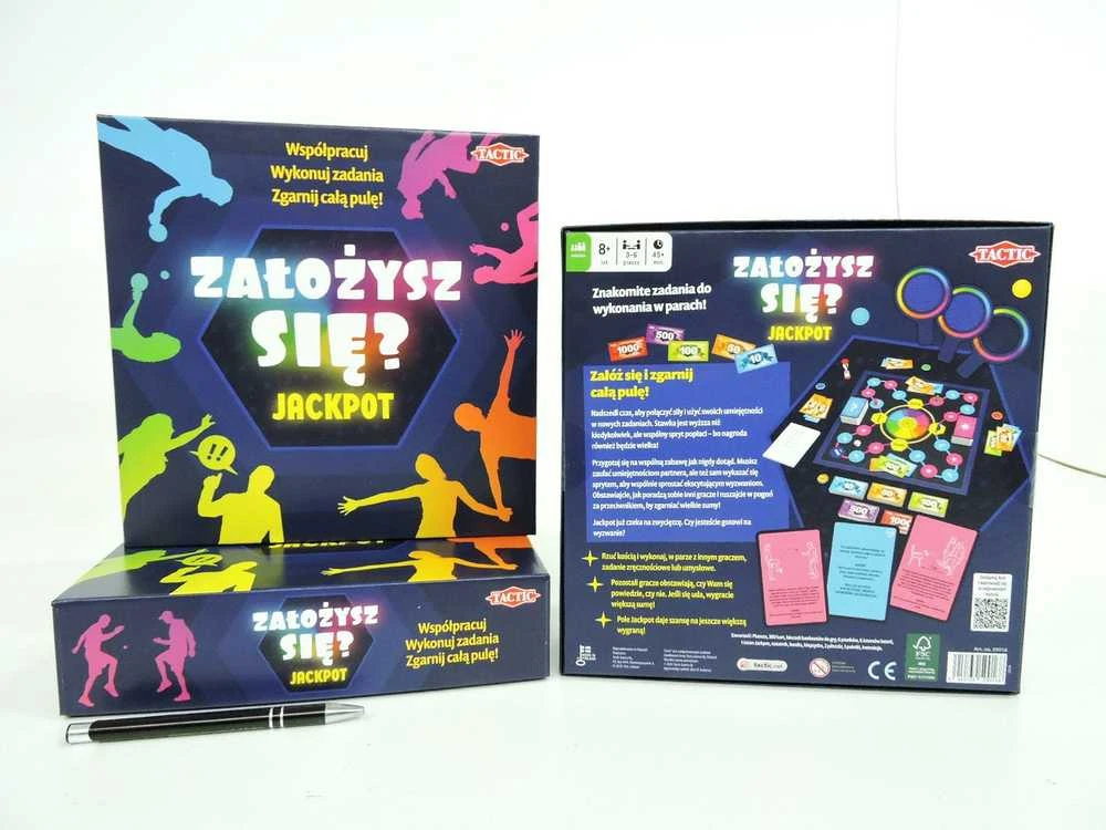 Tactic Žaidimas NORITE STATYTI? JACKPOT, stalo žaidimas