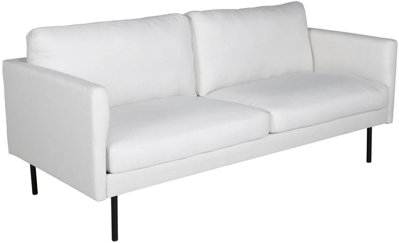2-vietės sofa, Zoom, 181x54 cm, šviesiai kreminė spalva