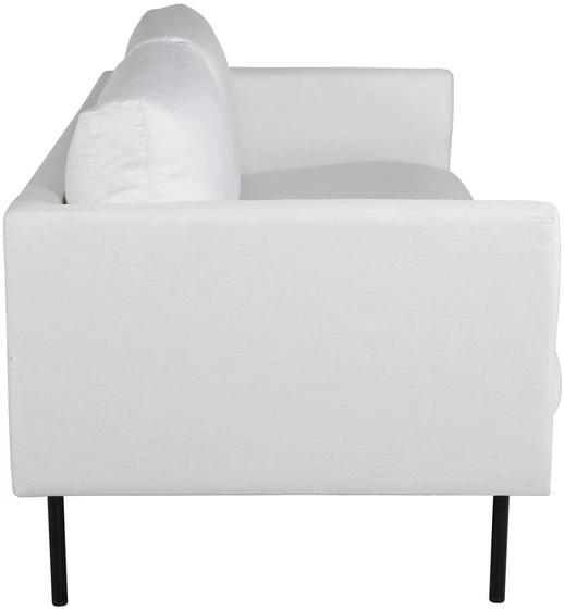 2-vietės sofa, Zoom, 181x54 cm, šviesiai kreminė spalva