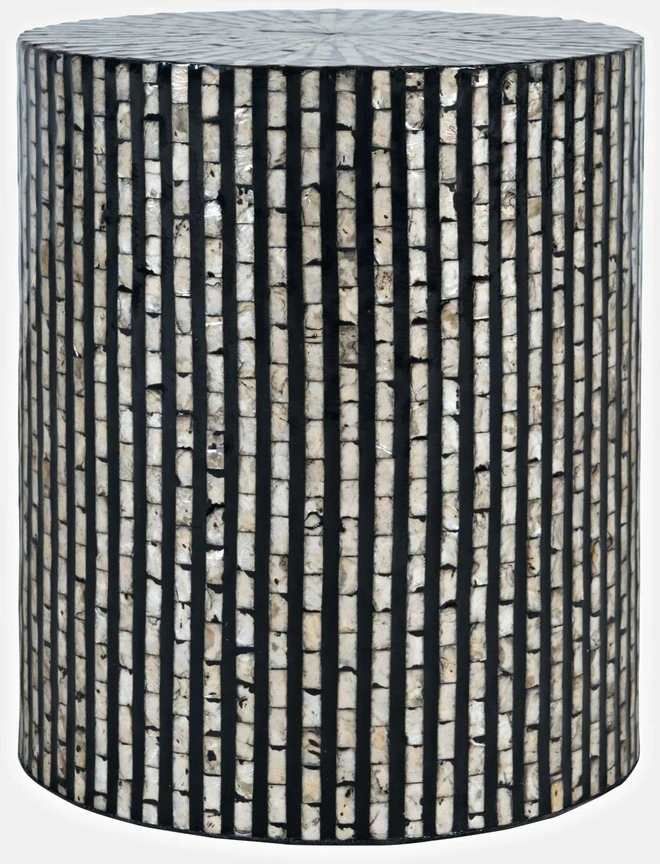 Av1730-28B Staliukas apvalus Avola Juodas Multi