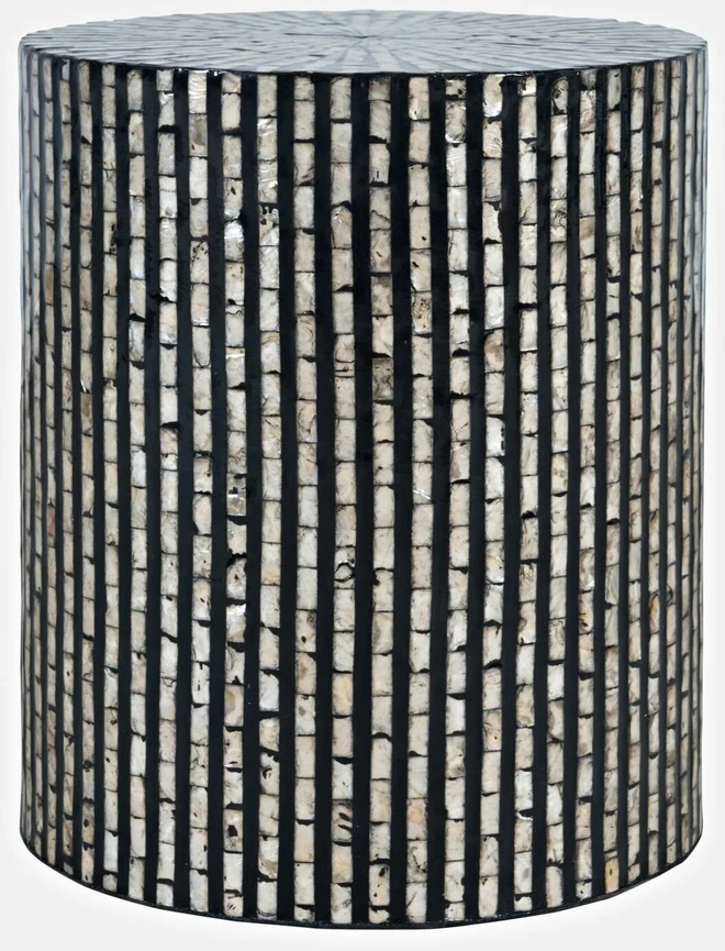 Av1730-28B Staliukas apvalus Avola Juodas Multi