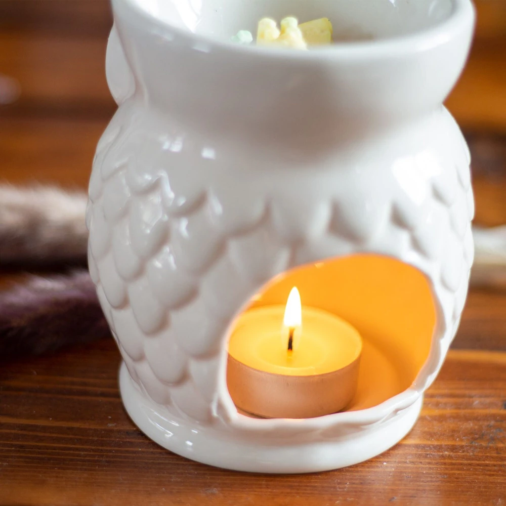 Candle Brothers Pelėdos arbatinės žvakutės kvapų lempa