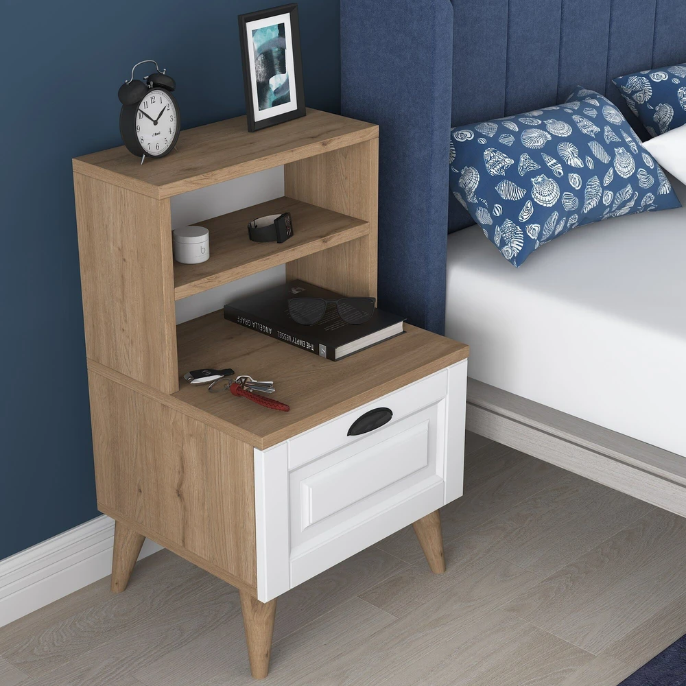 Asir Kalune Design Naktinis staliukas BD105 - 1917 - Walnut