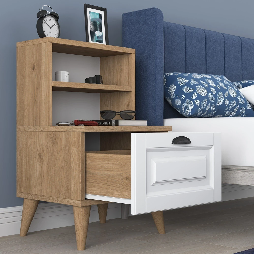 Asir Kalune Design Naktinis staliukas BD105 - 1917 - Walnut
