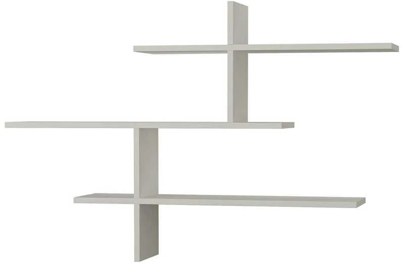 Asir Kalune Design Sieninė lentyna Leo - Baltas
