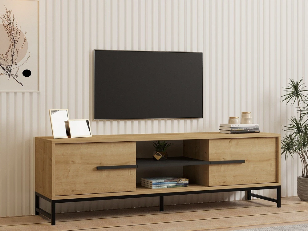TV staliukas Asir Kalune Design Televizoriaus stovas Mono - Sapphire Oak