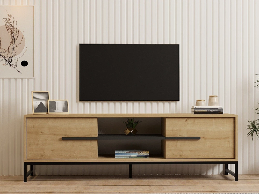 TV staliukas Asir Kalune Design Televizoriaus stovas Mono - Sapphire Oak