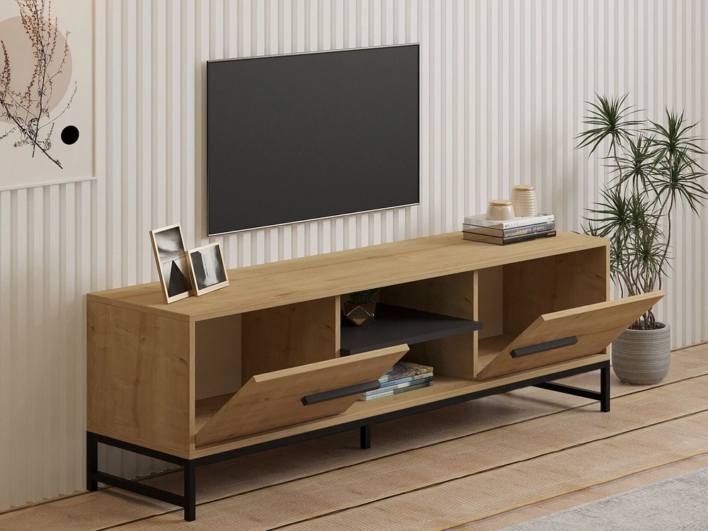 TV staliukas Asir Kalune Design Televizoriaus stovas Mono - Sapphire Oak