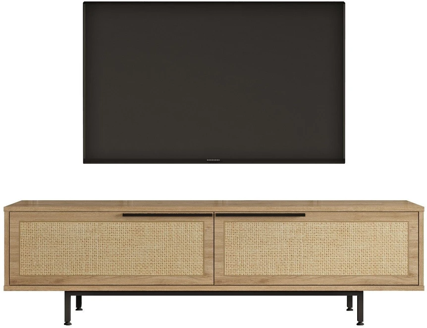 TV staliukas Asir Lentyna, On1-Su, 160x45.1x35.5 cm, Balta.