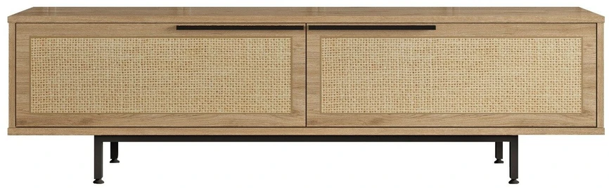 TV staliukas Asir Lentyna, On1-Su, 160x45.1x35.5 cm, Balta.