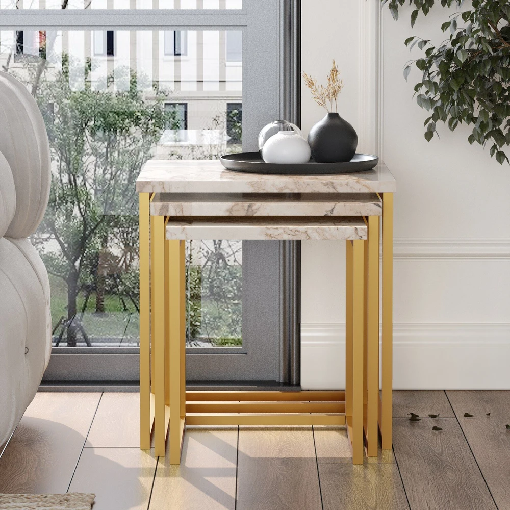 Asir Kalune Design Staliukas (3 vnt.) VG7-GE