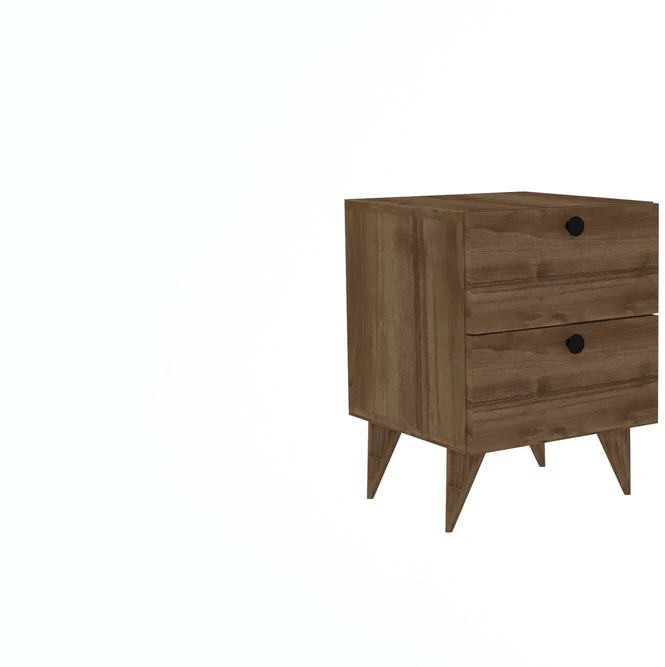 Asir Kalune Design Naktinis staliukas Kada - Walnut v2