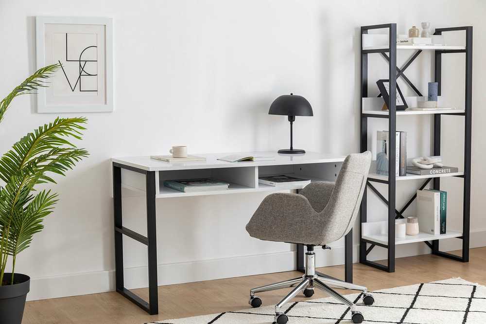 Kalune Design Darbo stalas Misto - Baltas