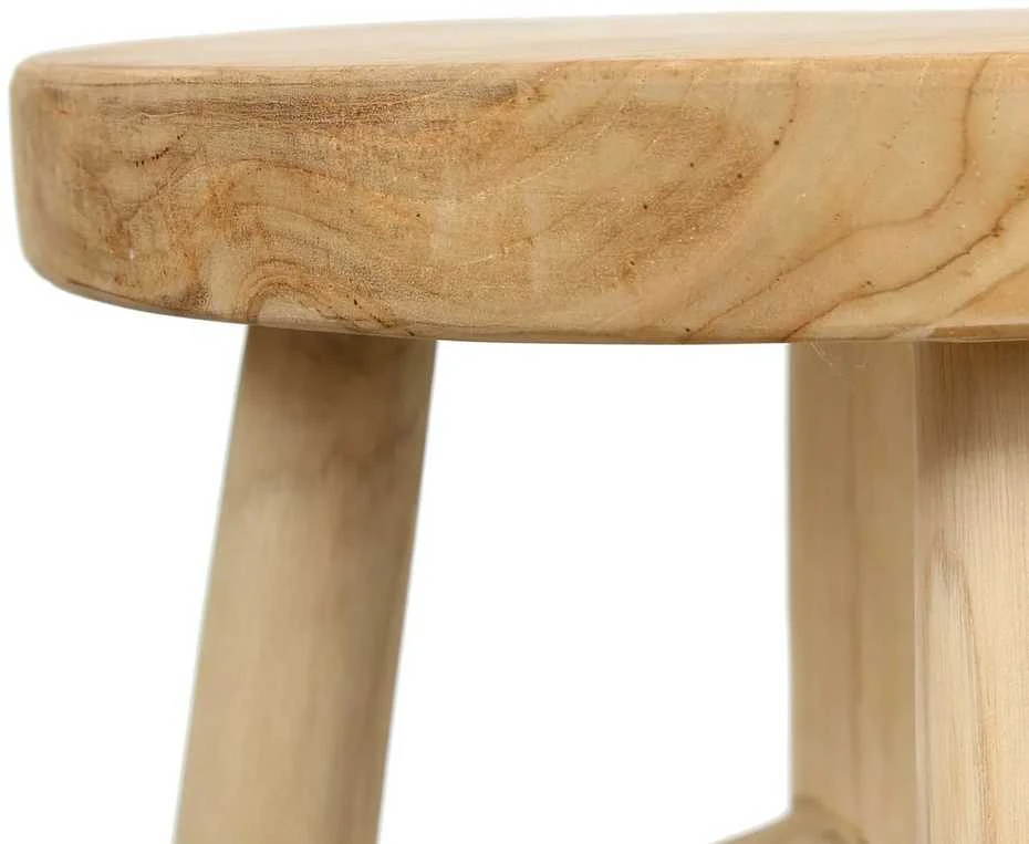 Bazaar Aukšto sėdimo baro kėdė, 0,35x0,35x0,75 m, natūrali