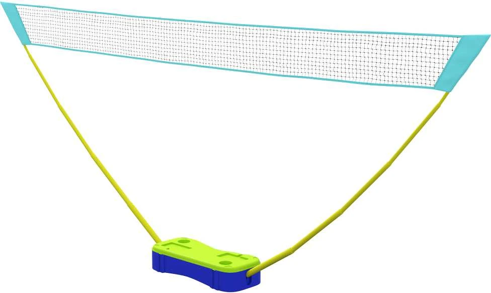 SPORTNOW 2-in-1 badmintono rinkinys, badmintono tinklas su stovu, tinklinio tinklas, reguliuojamas, su krepšiu nešiojimui, skirtas naudoti lauke ir viduje