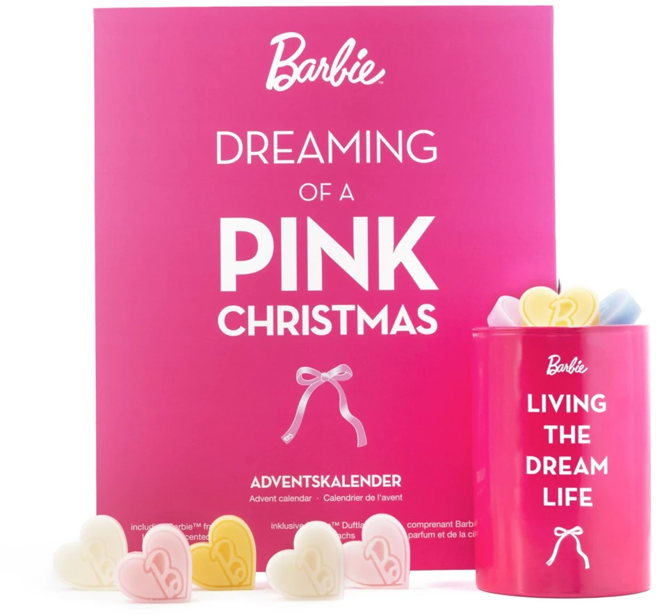 Barbie Barbės Advento kalendorius / Kvapioji lempa su šildytuvu, 24 kvapiojo vaško formos lempos