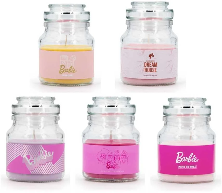 Barbie „Įkvėpk pasaulį“ kvapni žvakė - 110 g