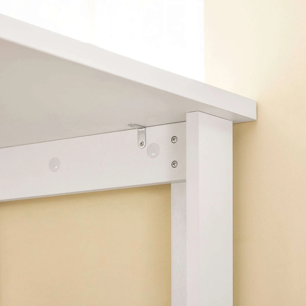 Baro stalas, SoBuy FWT17-II-W, 112x57x106 cm, baltas