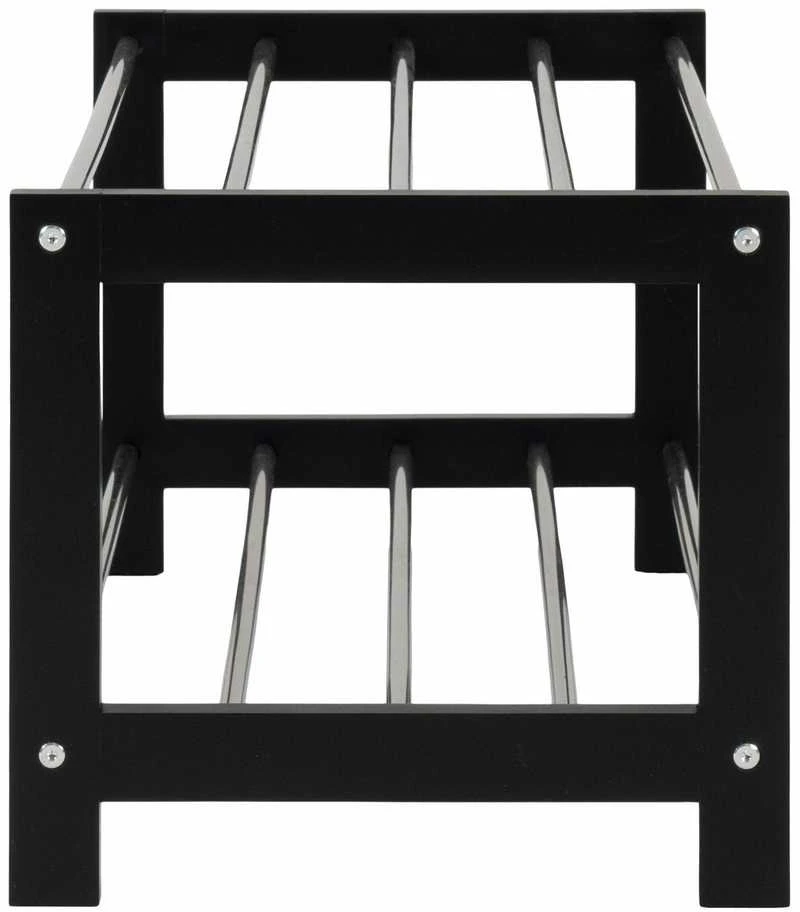 Nežinomas Shoe rack House Nordic Padova. juodas. 78x34x32 cm