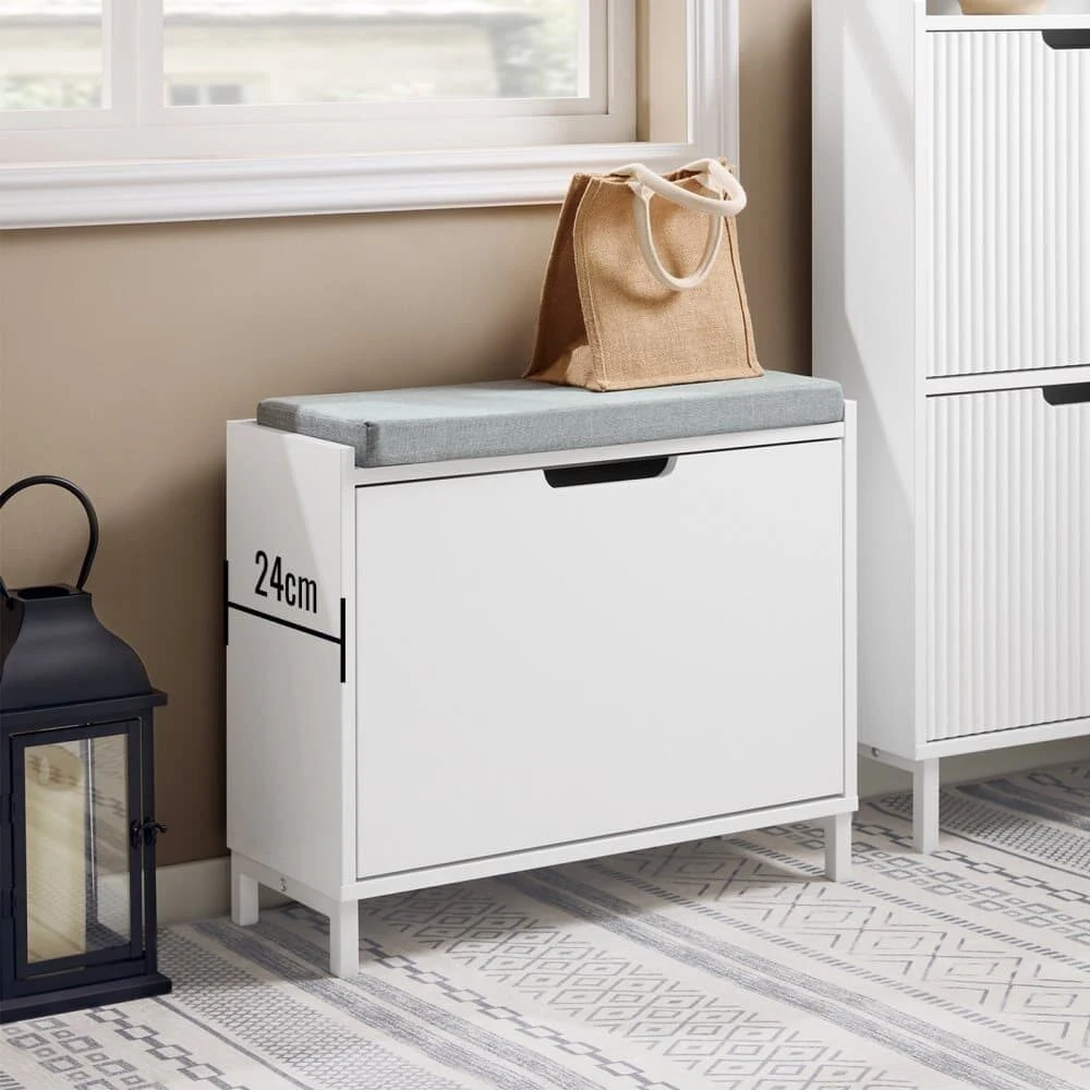 Batai Lentyna, SoBuy FSR151-K-W, 60x24x52 cm