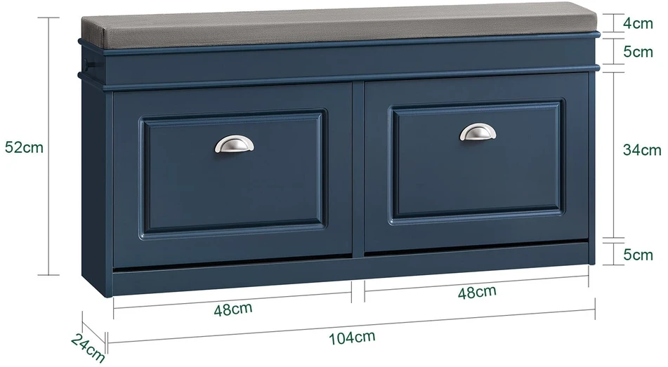 Sobuy Batai Lentyna, 24x52x104 cm