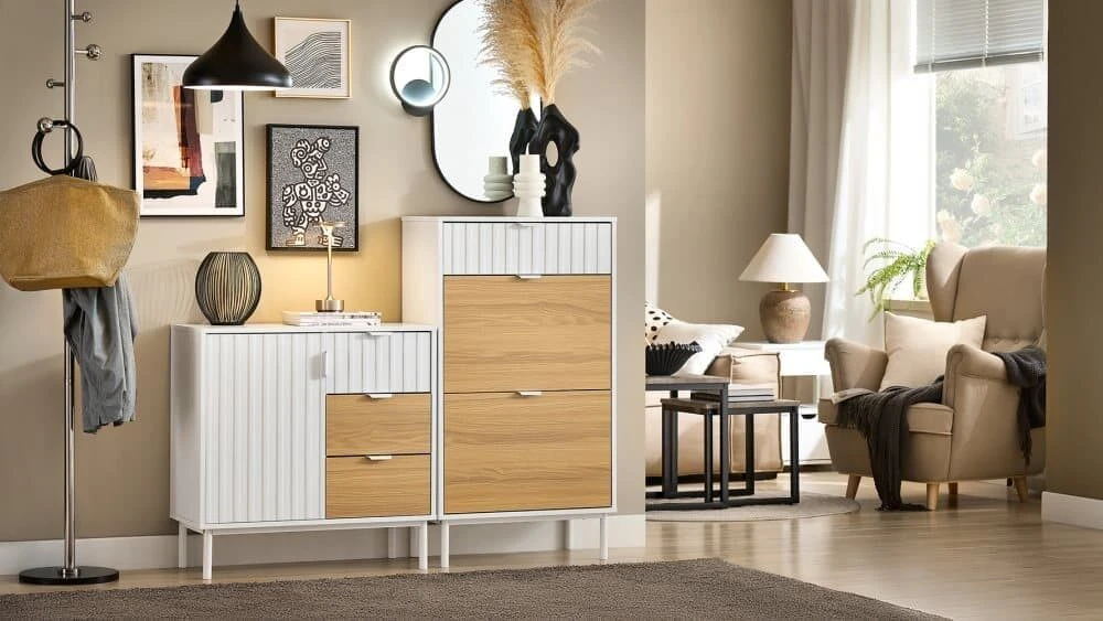 Batai Spinta, SoBuy FSR174-WN, 35x110x60 cm