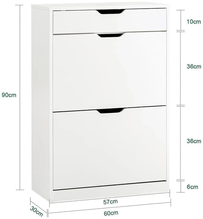 Batai Spinta, SoBuy FSR180-W, 30x90x60 cm