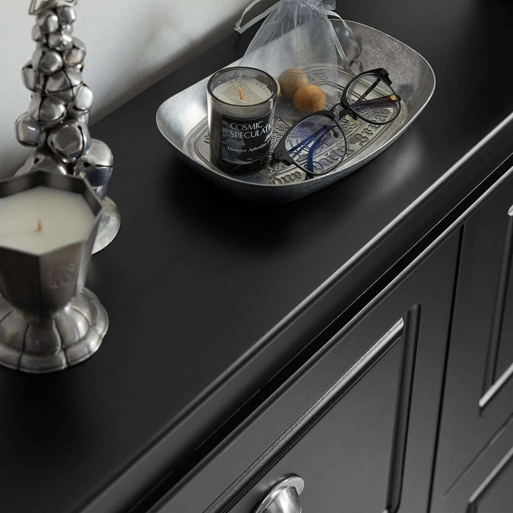 SoBuy batų spintelė su 4 skyriais, prieškambario baldai, FSR79-SCH