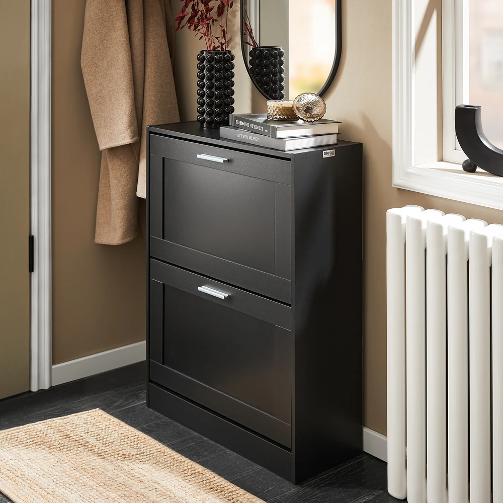 Batai spintelė, SoBuy FSR137-SCH, 60x23x79 cm