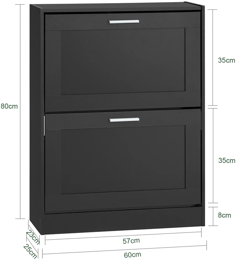 Batai spintelė, SoBuy FSR137-SCH, 60x23x79 cm