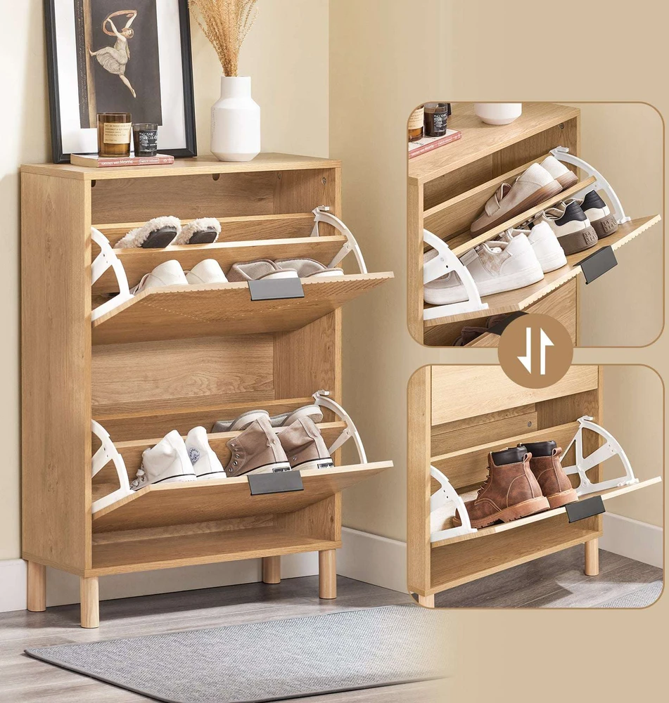 Batai Spintelė, SoBuy FSR200-N, 60x88x24 cm, Medžio Apdaila