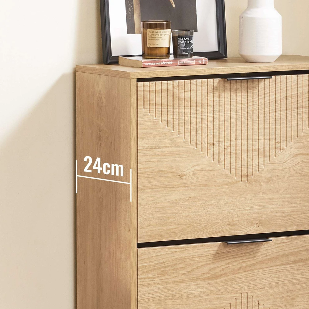 Batai Spintelė, SoBuy FSR200-N, 60x88x24 cm, Medžio Apdaila