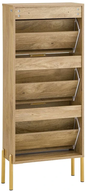 Bataių spintelė, SoBuy FSR181-H-G, 55x24x124 cm