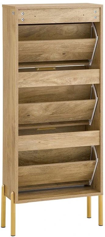 Bataių spintelė, SoBuy FSR181-H-G, 55x24x124 cm