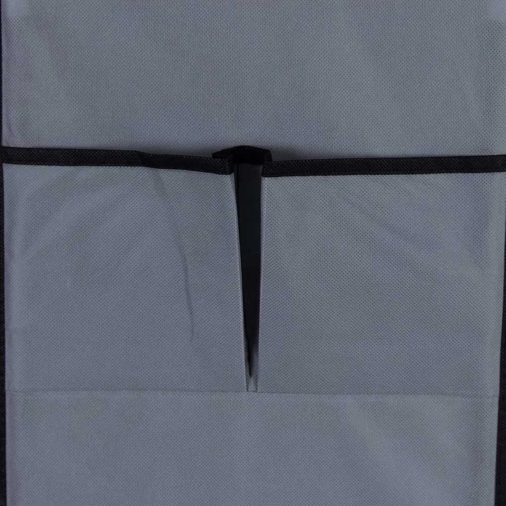 Songmics Batų stovas su dangčiu 58 cm Pilka