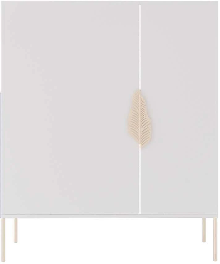 Batų spintelė, Skandica MERLIN, 35x100 cm, balta