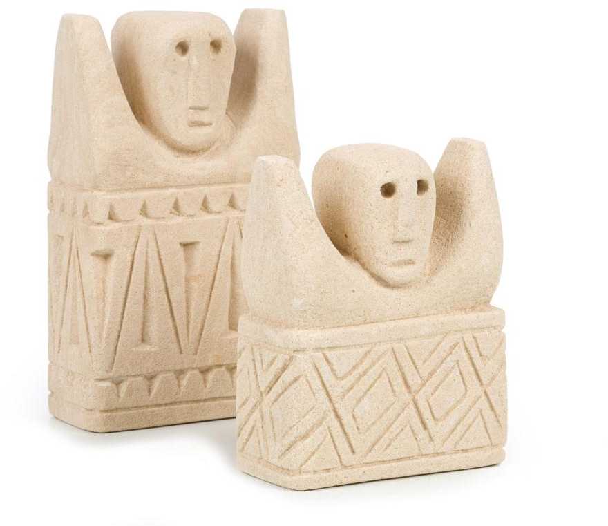Bazaar Akmuo, Sumba akmuo #17, 0,08x0,04x0,11 m, Plieno smėlis
