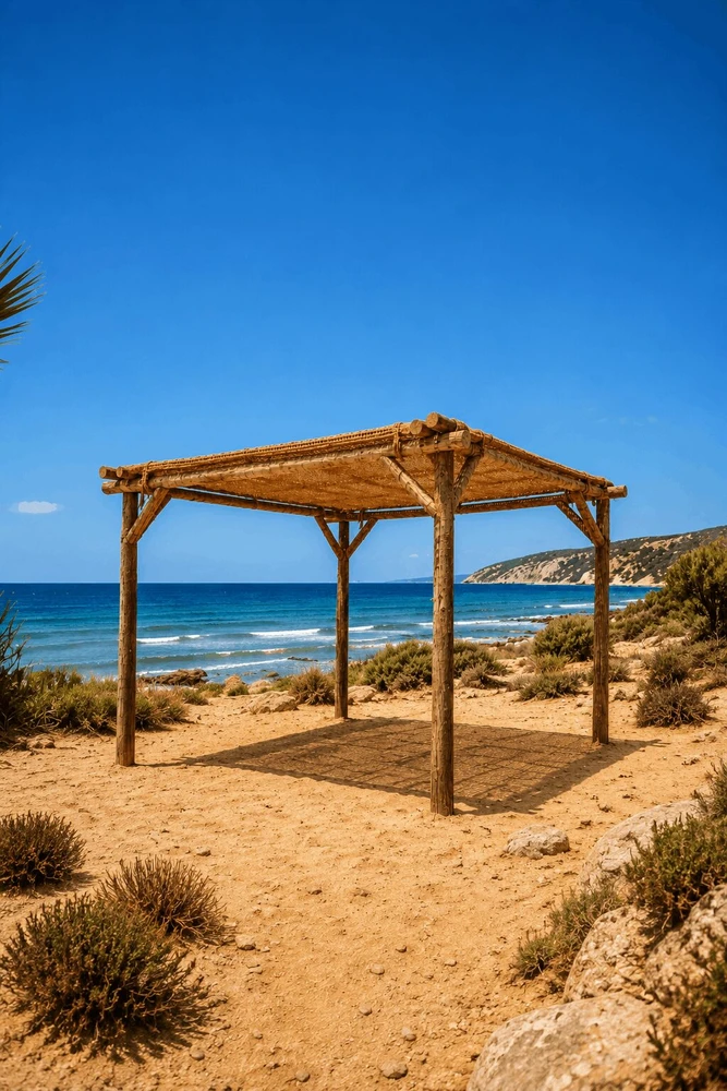 Bazaar Atspalvis, Kavos, 3x3x0.01 m, Natūralus