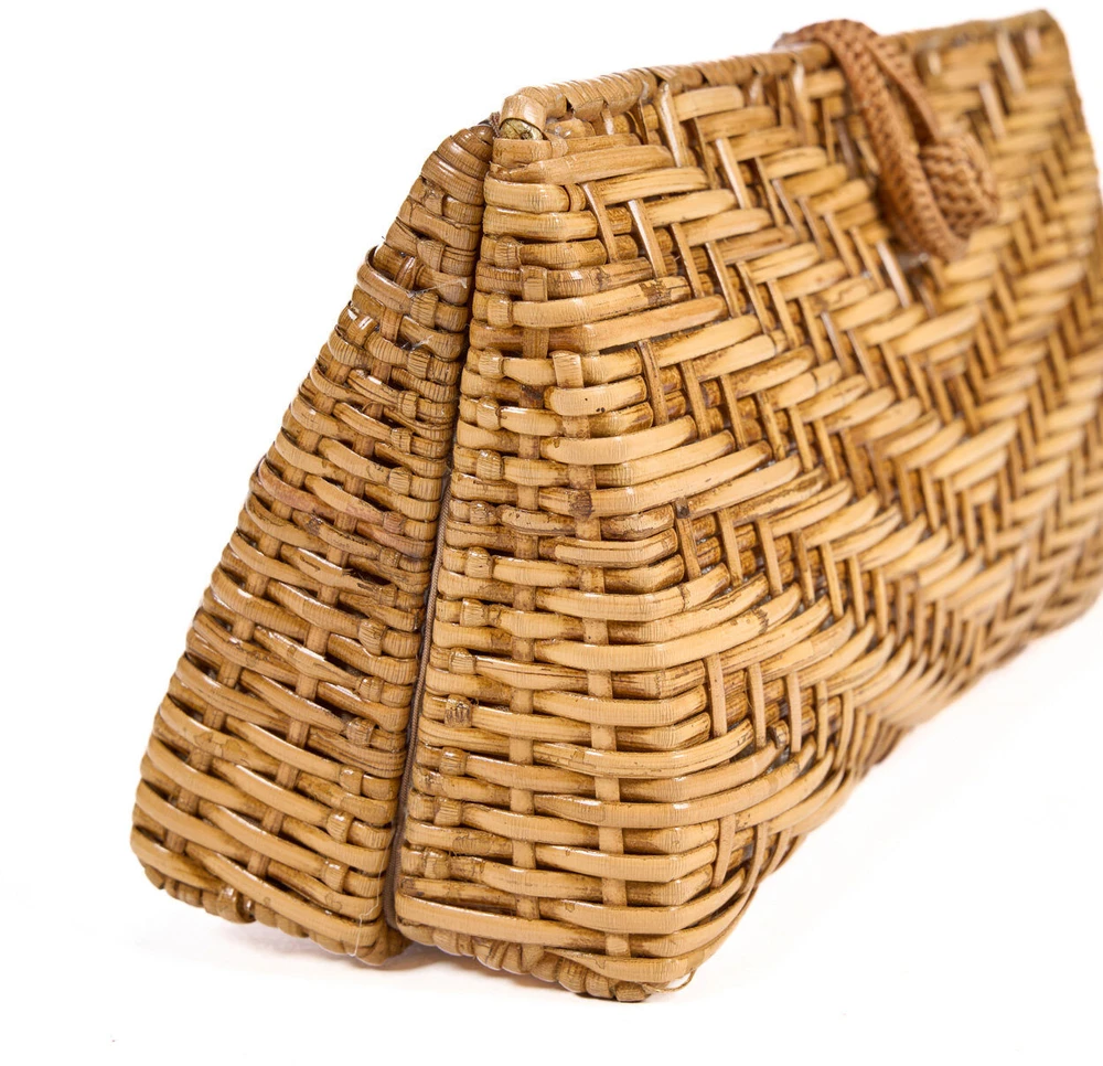 Bazaar Delninė The Clutch-a-lot 9x28x12 cm Natūrali, rotangas