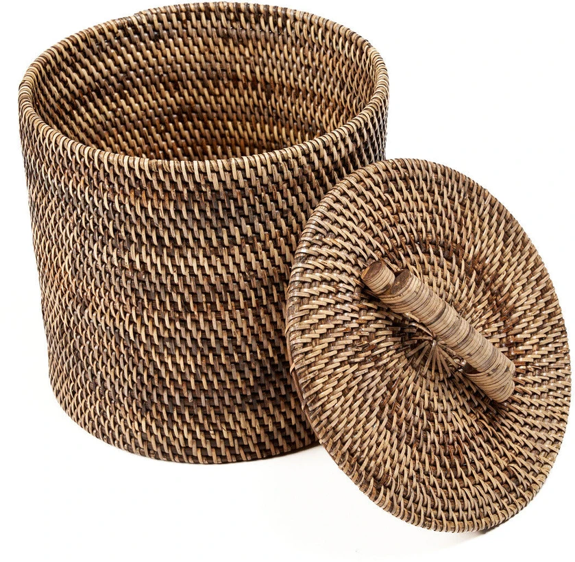 Bazaar Dėžė 25x25x29 cm ruda, rotangas