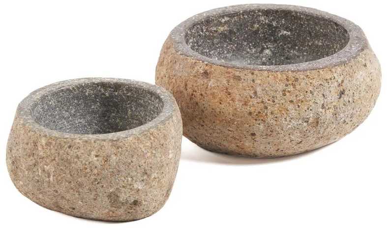 Bazaar Dubuo 14x14x7 cm Juodas Lavo akmuo